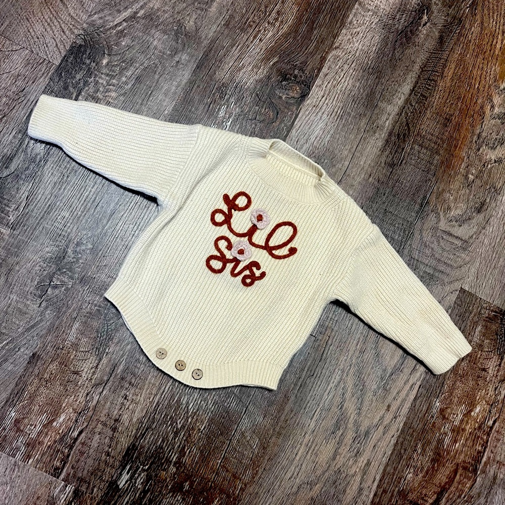 Lil Sis Knitted Sweater